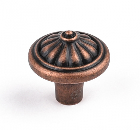 Rustici - Gavin - Buton pentru mobila, finisaj cupru antichizat CB, 25 mm
