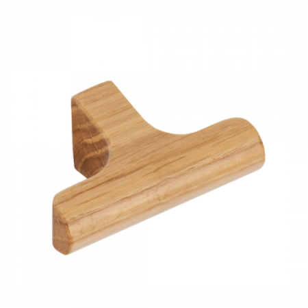 Scandinavi - Hinoki Wood - Buton pentru mobila, finisaj stejar, 60x36.7 mm