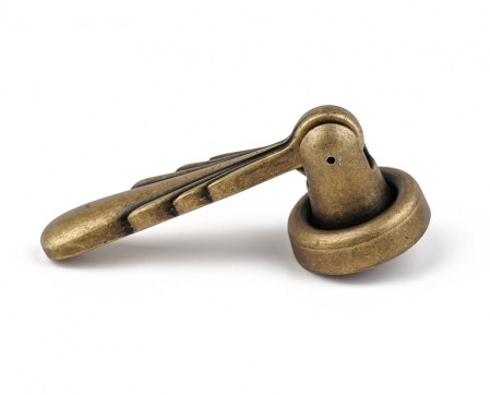 Rustici - Leon - Buton pentru mobila, finisaj alama antichizata CB, 25 mm