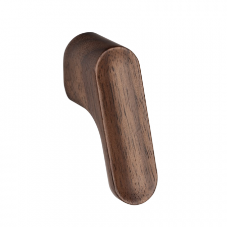 Butoni din lemn - Luv Wood - Buton pentru mobila, finisaj nuc, 17.5x51.2 mm