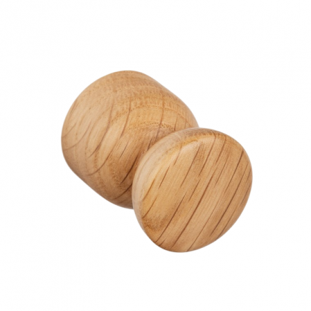 Scandinavi - Piece - Buton pentru mobila, finisaj stejar, 25.4x35 mm