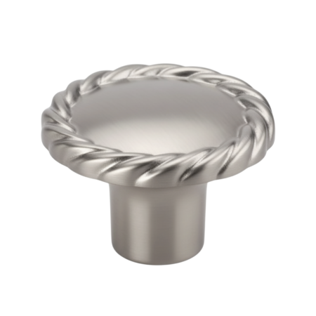 Butoni mobila - Rope - Buton pentru mobila, finisaj nichel satin, D:30 mm