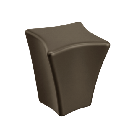 Moderni - Starr - Buton pentru mobila, finisaj bronz alfa, L:15 mm