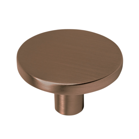Moderni - Como - Buton pentru mobilier, finisaj bronz periat, D:26 mm