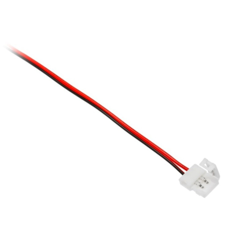 Conectori bandă LED - Conector de alimentare GTV pentru bandă LED, 10 mm, cablu 2 m