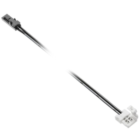 Conectori bandă LED - Conector de alimentare GTV pentru bandă LED, 8 mm, 600 LED/5 m, Mini AMP, cablu 2 m