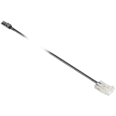 Conectori bandă LED - Conector transparent GTV pentru bandă LED COB, 8 mm, Mini AMP tată, cablu 2 m