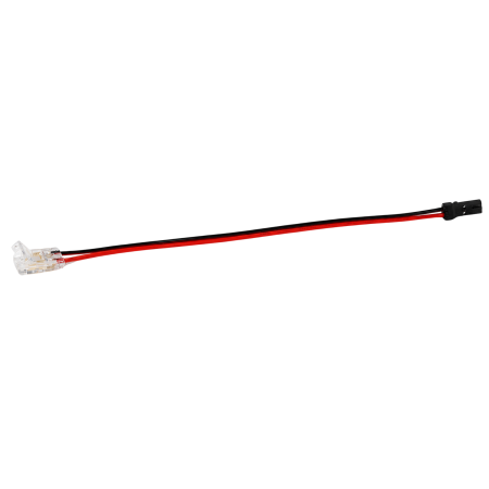 Conectori bandă LED - Conector transparent GTV pentru bandă LED COB, 8 mm, Mini AMP tată, cablu 15 cm