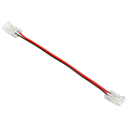 Conectori bandă LED - Conector transparent GTV pentru îmbinarea benzilor LED COB, 8 mm, cablu 15 cm