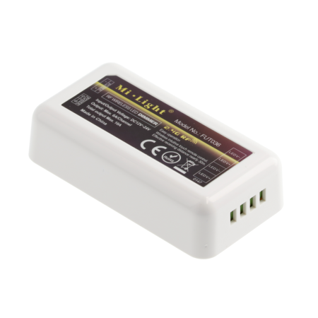 Sisteme LED pentru mobilă - Controller Mono GTV pentru bandă LED, 1 zonă, 12-24V, 120-240W, alb