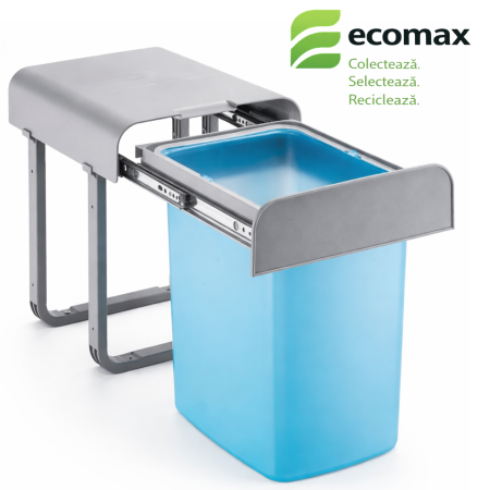 Accesorii mobila - Aladin - Coș de gunoi încorporabil, 1×16 L