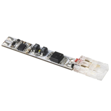 Întrerupătoare bandă LED - Întrerupător dimabil GTV pentru bandă LED COB, cu senzor și montaj în profil LED, 60-120W, 12-24V, IP20