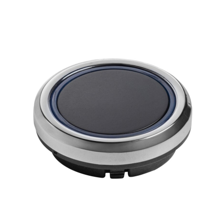 Întrerupătoare bandă LED - Întrerupător dimabil Ring GTV pentru bandă LED, 36-72W, 12-24V, IP20, negru, cablu 2 m
