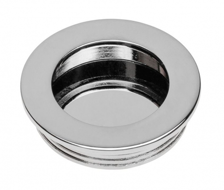 Manere ingropate - B224 - Maner ingropat rotund, finisaj crom lucios GT, D:40.5 mm