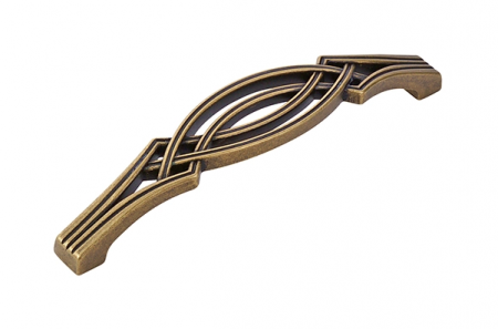 Rustice - Anya - Maner pentru mobila, finisaj alama antichizata CB, 128 mm