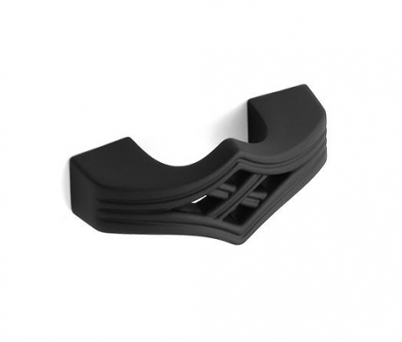 Rustice - Anya - Maner pentru mobila, finisaj negru mat CB, 32 mm