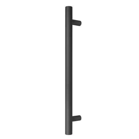 Industriale - Boto Big - Maner pentru mobila, finisaj negru periat, L:418 mm