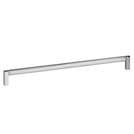 Luxury & Glam - Brooklyn - Maner pentru mobila, finisaj nichel lucios, L:330 mm