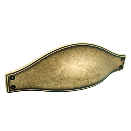 Vintage & Retro - Calypso - Maner pentru mobila, finisaj alama antichizata CB, 64 mm