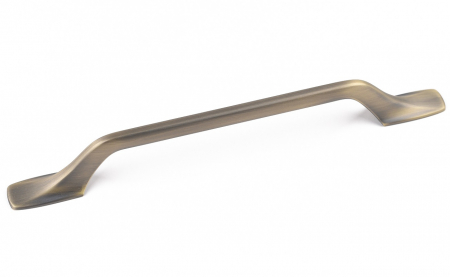 Rustice - Elias - Maner pentru mobila, finisaj alama antichizata periata CB, 160 mm