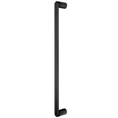 Mânere & Accesorii uși - Fase Big - Maner spatial single, finisaj negru periat, L:508 mm