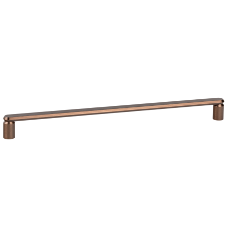 Mânere mobilă - Fase - Maner pentru mobila, finisaj bronz periat, L:337 mm