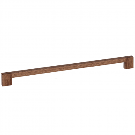 Manere din lemn - Hako Big - Maner pentru mobila, finisaj nuc, L:525 mm