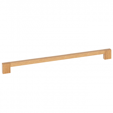 Manere din lemn - Hako Big - Maner pentru mobila, finisaj stejar, L:525 mm
