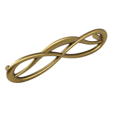 Vintage & Retro - Loire - Maner pentru mobila, finisaj alama antichizata, L:140 mm