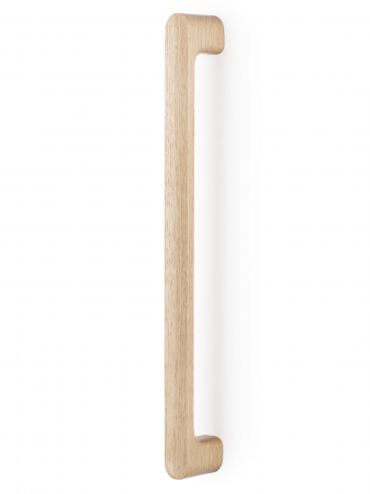 Manere din lemn - Luv Wood Big - Maner pentru mobila, finisaj natur, L:418,5 mm