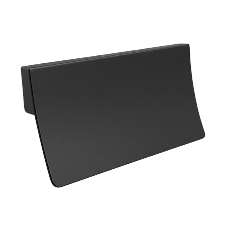 Moderni - Naldo - Maner pentru mobila, finisaj negru cobalt, L:78 mm