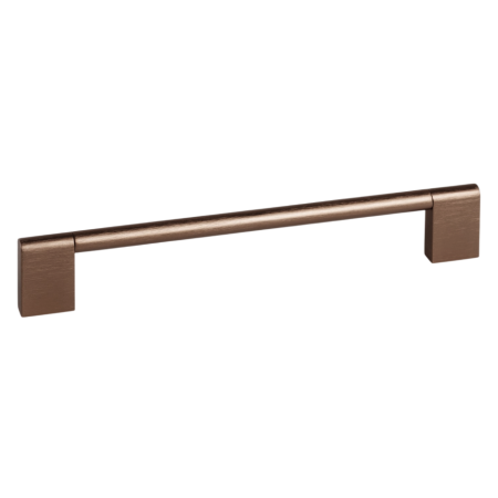 Mânere pentru mobilă - Maner pentru mobila Nexx, finisaj bronz periat, L:180 mm