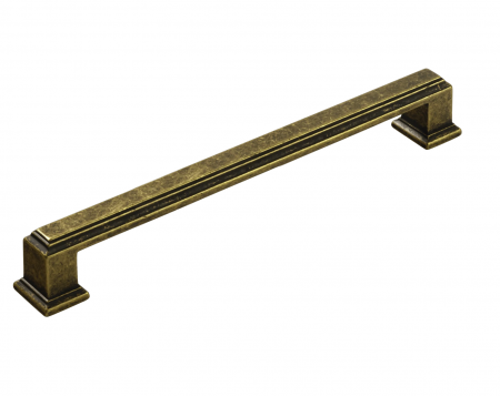 Rustice - Palace - Maner pentru mobila, finisaj alama antichizata, L:177 mm