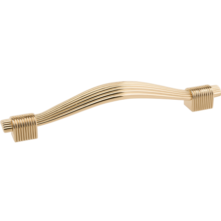 Manere mobila - Reed - Maner pentru mobila, finisaj auriu deschis lucios, L:163 mm