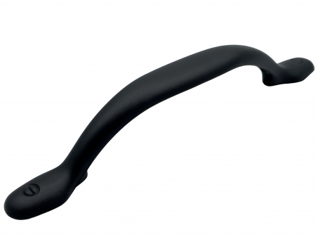 Rustice - Rustic - Maner pentru mobila, finisaj negru mat, L:150 mm