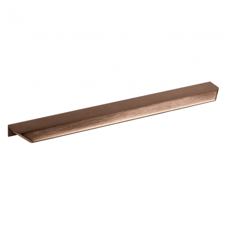 Manere In cant - Vann - Maner pentru mobilier, finisaj bronz periat, L:350 mm