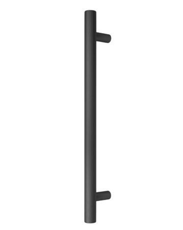 Mânere & Accesorii uși - Boto Big - Maner spatial single, finisaj negru periat, L:418 mm