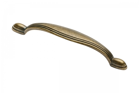 Rustice - Maner vintage pentru mobilier, finisaj alama antichizata GT, L:120 mm