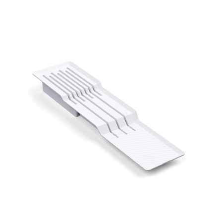 Accesorii mobila - Max - Organizator de cutite, alb, pentru suportul de tacamuri Max, 395x98x42 mm