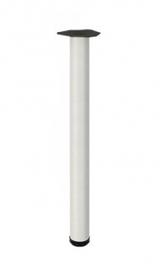 Picioare masa - Picior pentru masa H 710, #60, finisaj alb