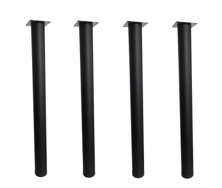 Picioare masa - Picior pentru masa H 820, #60, finisaj negru, set 4 bucati