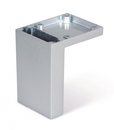 Picioare canapea - Picior pentru mobila Jazz, finisaj crom mat, H:91 mm