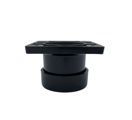 Picioare mobila reglabile - Picior SDF cilindric reglabil pentru mobilier, finisaj negru, H:50 mm