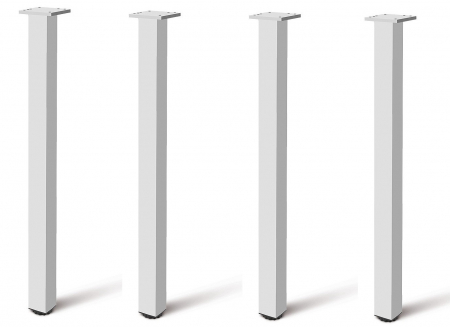 Picioare masa - Set 4 picioare pentru masa din aluminu, cu profil patrat 60x60 mm, H:820