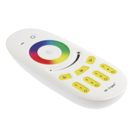 Sisteme LED pentru mobilă - Telecomandă GTV pentru bandă LED RGBW, 4 zone, alb