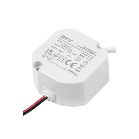 Transformator bandă led - Transformator GTV pentru bandă LED, 30W, 12V, IP20