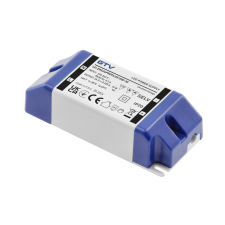 Transformatoare LED - Transformator Pro+ GTV pentru bandă LED, 15W, 24V, IP20