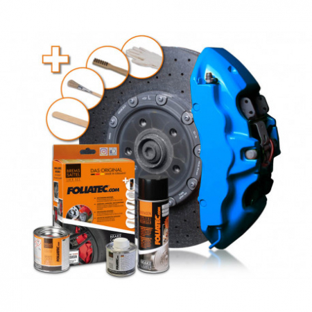 Tuning Auto - Vopsea etrieri albastra, GT Blue, Foliatec