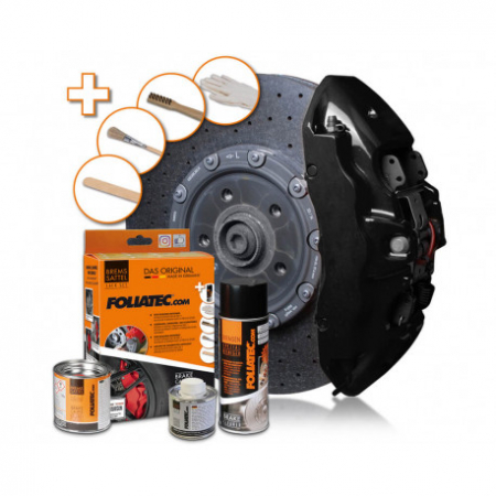 Tuning Auto - Vopsea etrieri neagra, Midnight Black, Foliatec