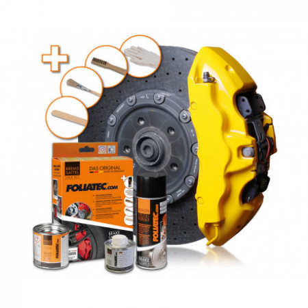 Tuning Auto - Vopsea etrieri galbena, Speed Yellow, Foliatec
